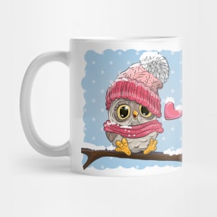 Owl Winter Mug